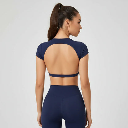 Breathable Workout Crop Top