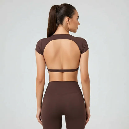 Breathable Workout Crop Top