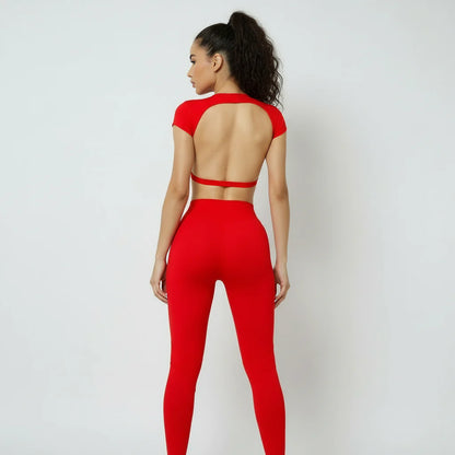 Breathable Workout Crop Top