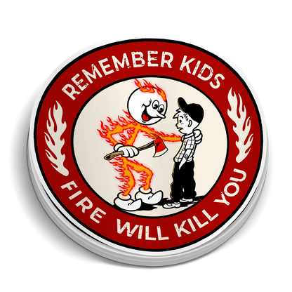 Remember Kids Fire Decal