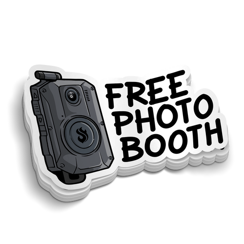 Body Cam Photo Booth | Police Stickers