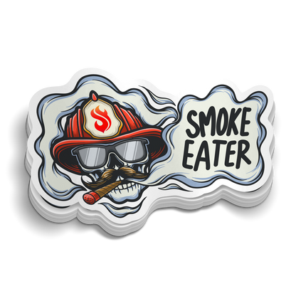 Smoke Eater Sticker