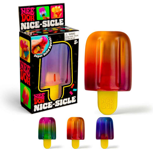 NeeDoh Nice-sicle Super Solid Squish Ice Lolly Themed Fidget Toy