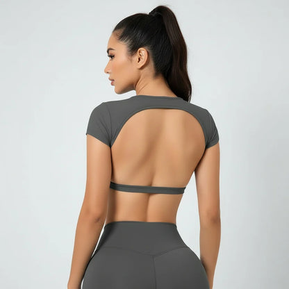 Breathable Workout Crop Top