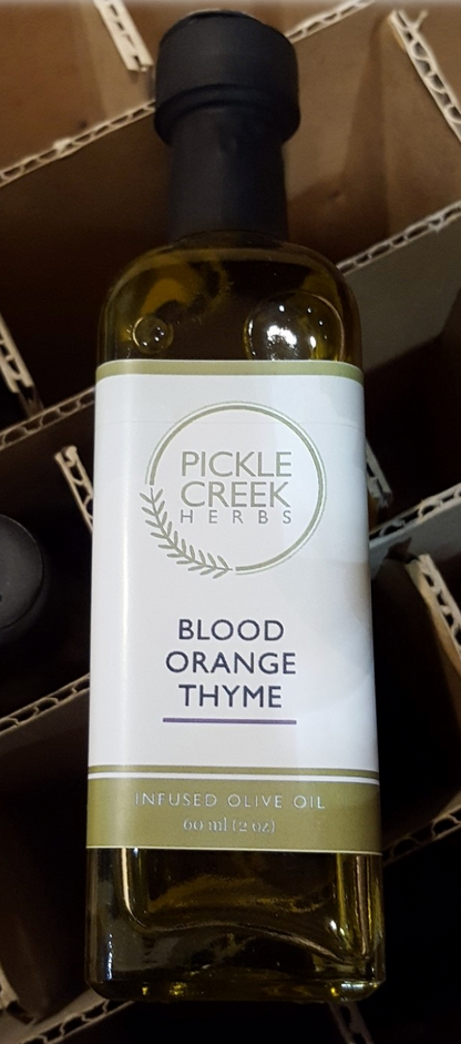 Blood Orange and Thyme Infused Olive Oil - Pickle Creek