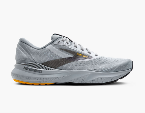 Brooks Mens Adrenaline GTS 24- Alloy/White/Gold Fusion (1104371D084)