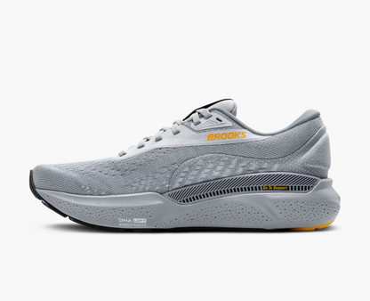Brooks Mens Adrenaline GTS 24- Alloy/White/Gold Fusion (1104371D084)