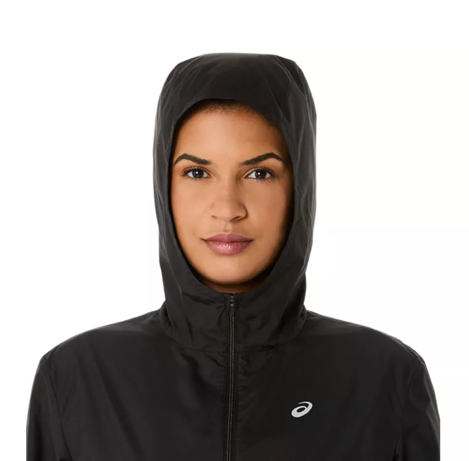 2025 Madison Marathon Official Finisher - ASICS Women's Silver Jacket Black (2012D148) (MM-11)