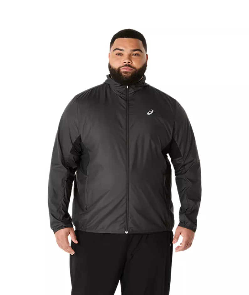 ASICS Men's Silver Jacket Black (2011D235)