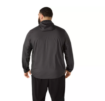 Active Kids and Minds - ASICS Men's Silver Jacket Black (2011D235) (A017)