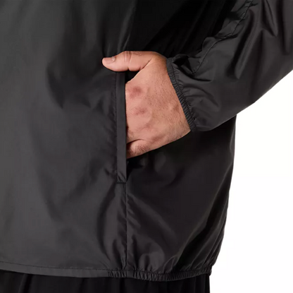 ASICS Men's Silver Jacket Black (2011D235)