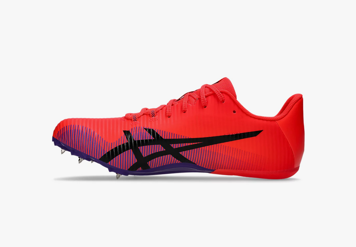 Asics Hypersprint 8 Unisex Sprint Spike - Flash Red/Black - (1093A197-600)