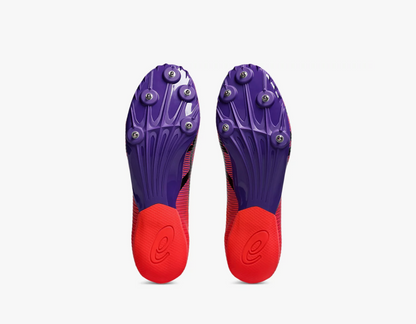 Asics Hypersprint 8 Unisex Sprint Spike - Flash Red/Black - (1093A197-600)