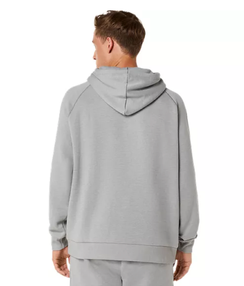 2027 ASICS Los Angeles Marathon - ASICS Unisex Fleece Relaxed Pullover Hoodie Grey Heather (2031F470) (LA27-04)