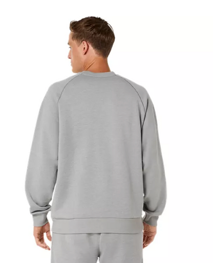 ASICS Unisex Fleece Crewneck Sweatshirt Grey Heather (2031F469)