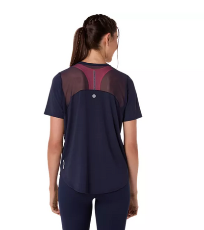 ASICS Women's Road SS Top Midnight (2012D371)