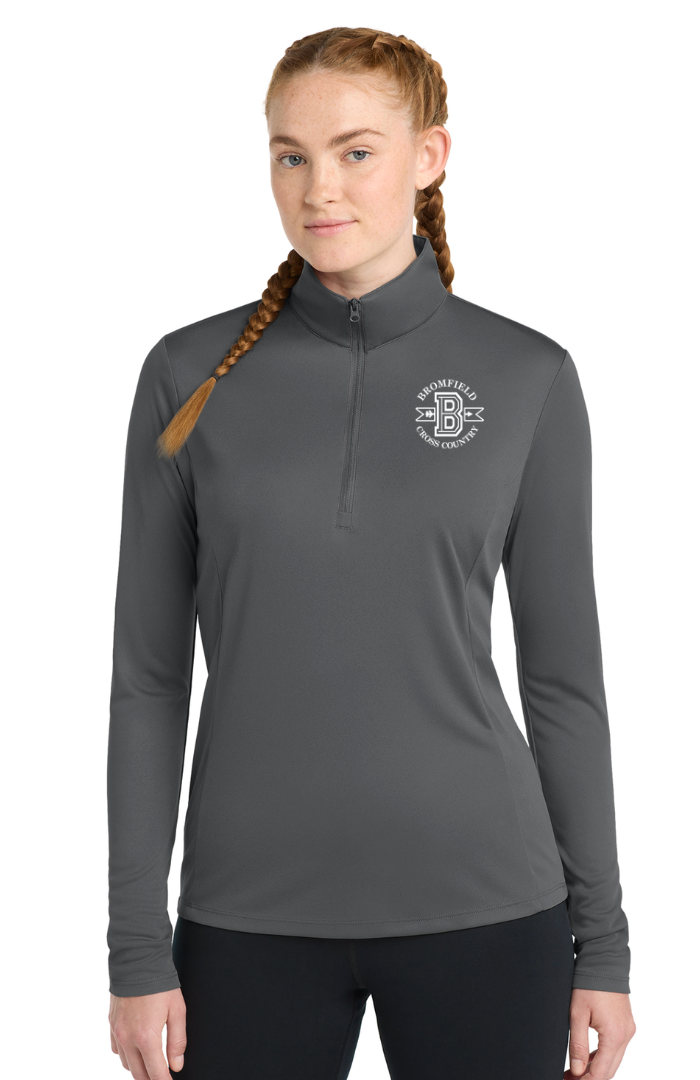 Bromfield Cross Country - Ladies' Performance Quarter-Zip (LST357)