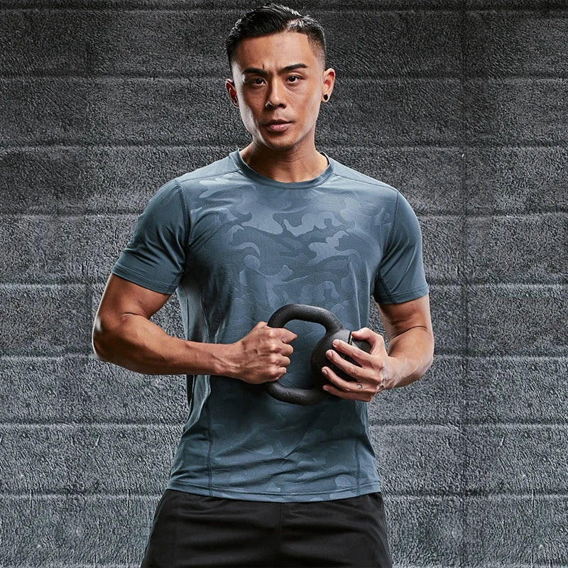Men’s Ice-Silk Quick-Dry T-Shirt