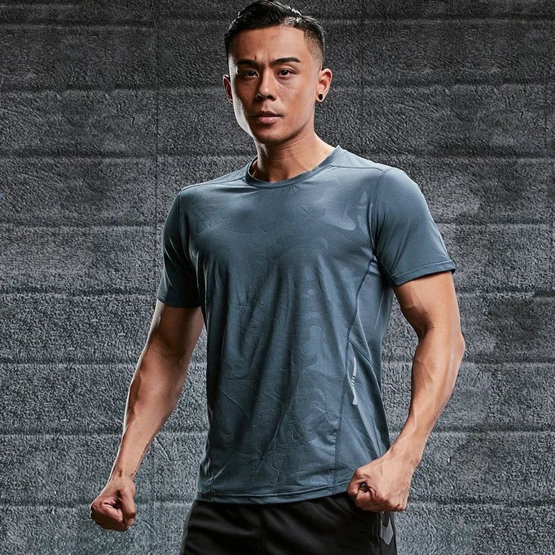 Men’s Ice-Silk Quick-Dry T-Shirt
