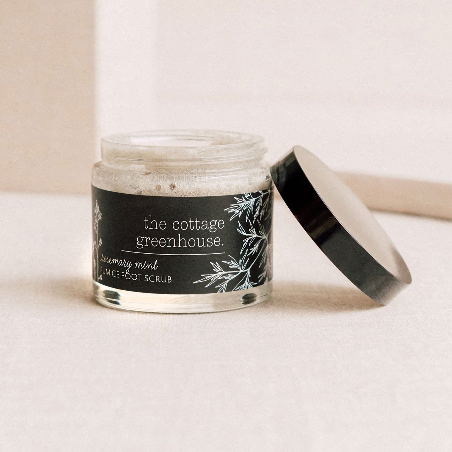 Cottage Garden Rosemary Mint Rescue Foot Scrub