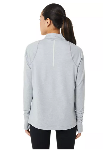 ASICS Women's Thermopolis Quarter Zip Light Grey (2012C022-021)