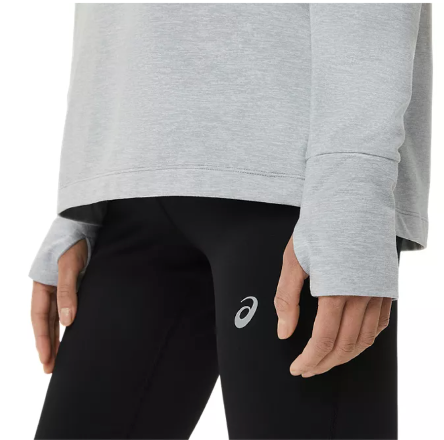 ASICS Women's Thermopolis Quarter Zip Light Grey (2012C022-021)
