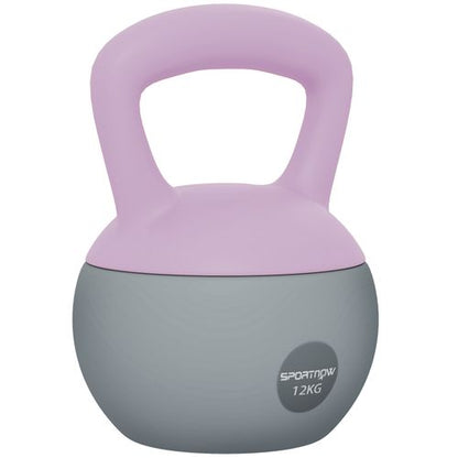 SPORTNOW 12KG Kettlebell with Soft Body and Non-Slip Handle