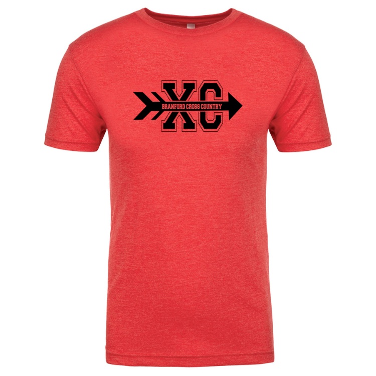 Branford Cross Country - Next Level Apparel Unisex Triblend T-Shirt (NL6010)