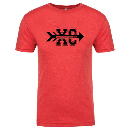Branford Cross Country - Next Level Apparel Unisex Triblend T-Shirt (NL6010)