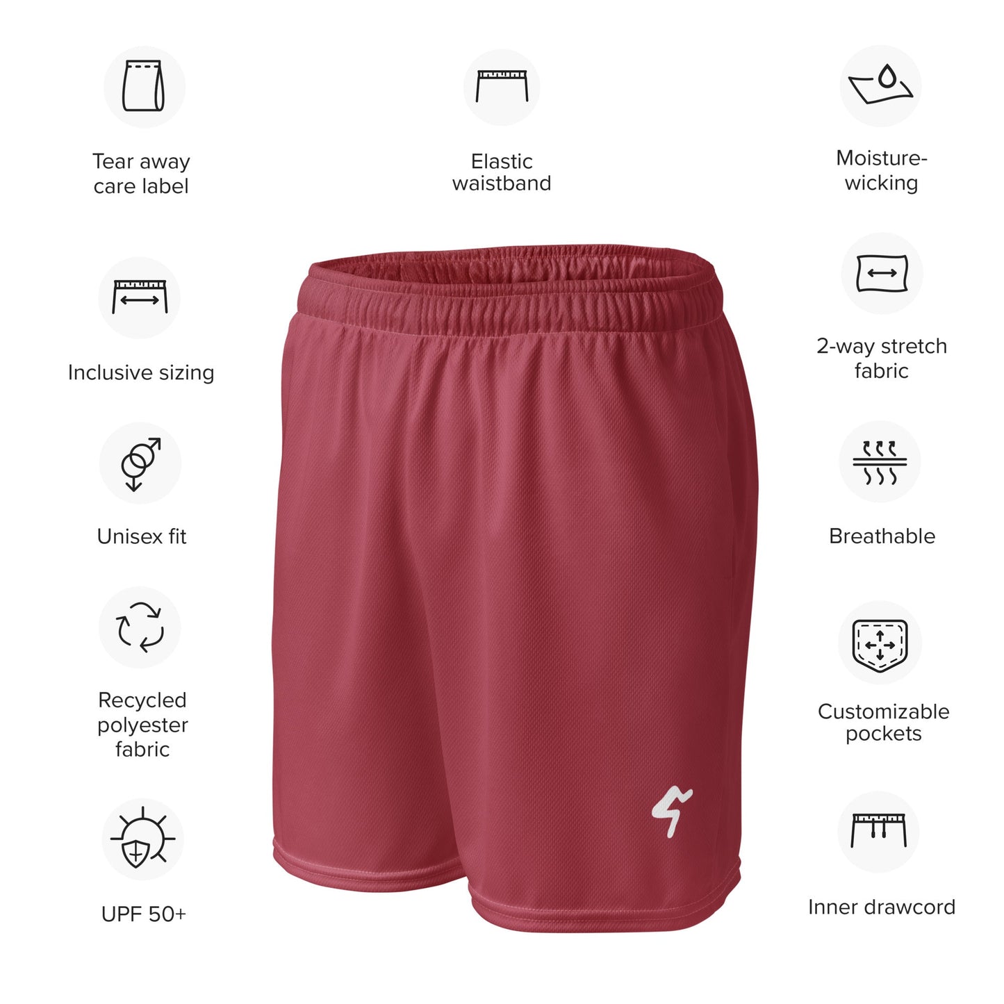 The Gymbum UK Women's Raspberry Shorts