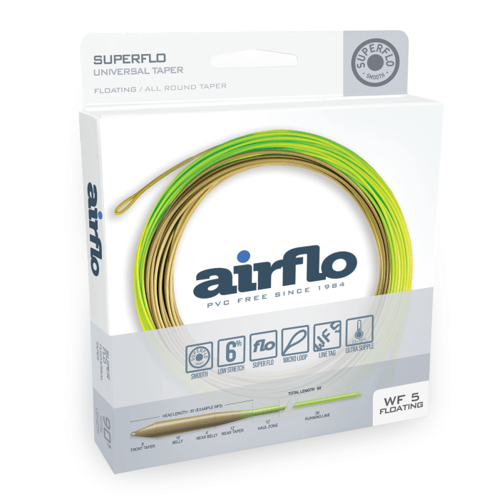 Airflo Super Flo Bandit Tapered Fly Fishing Line - WF5F