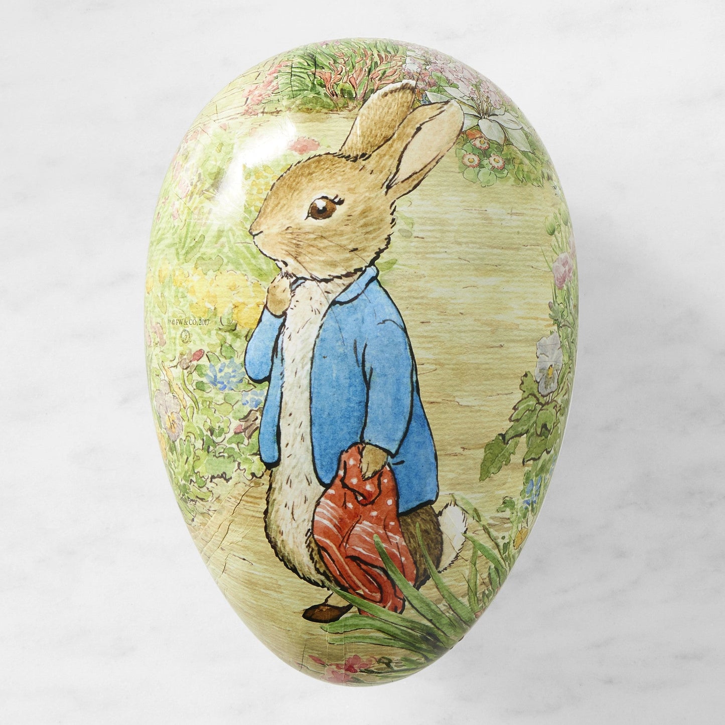 Beatrix Potter Classic German Paper Mache Fillable Eggs