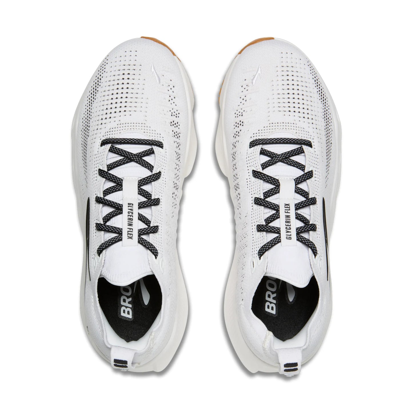 Brooks Men's Glycerin Flex - White/Black/Gum
