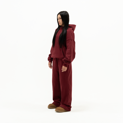 600 GSM 'Cabernet' Core Hoodie