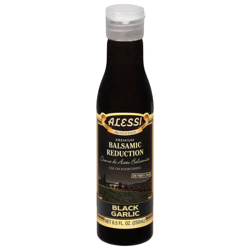Alessi Premium Black Garlic Balsamic Reduction 8.5 fl oz - 6 Pack