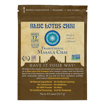 Blue Lotus Chai - Traditional Masala Chai