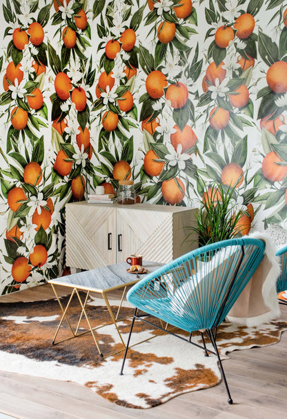 Blooming Citrus Wallpaper
