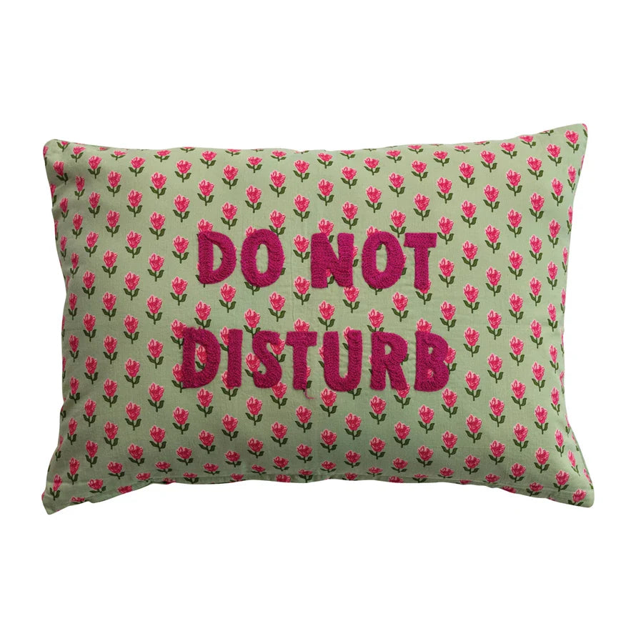 Do Not Disturb Pillow