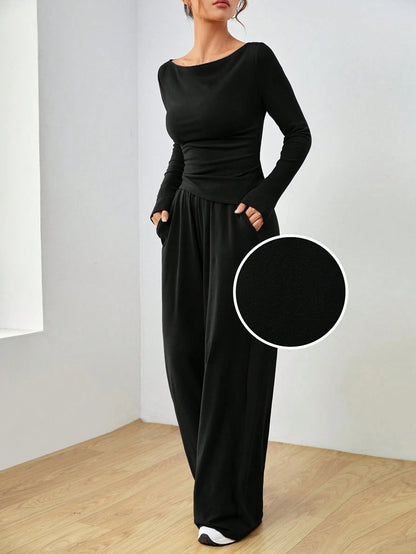 Women's Clothing Irregular Casual Long-sleeve Suit