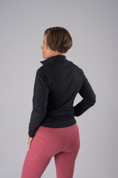 Alyth Active Motivate serene soft jacket - Black - WOMEN