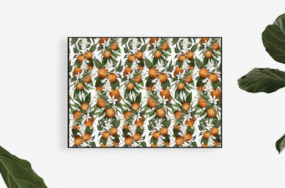 Blooming Citrus Wallpaper