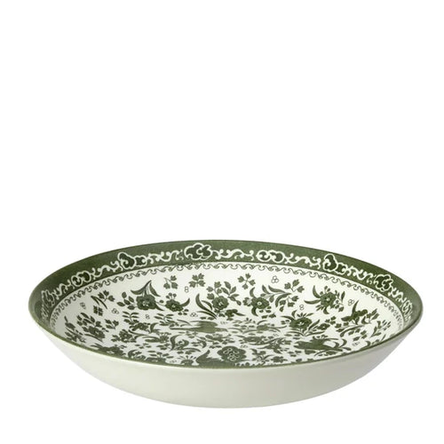 Burleigh Green Regal Peacock Pasta Bowl