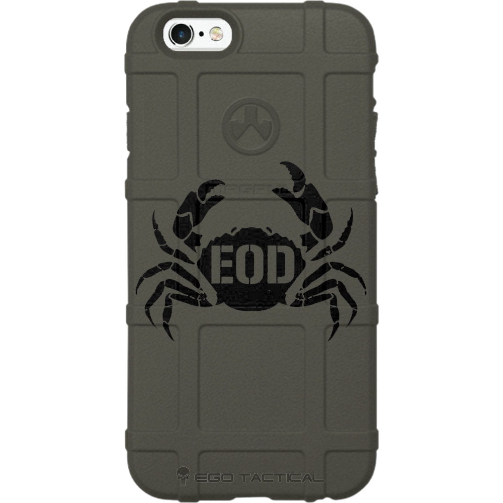 EOD Explosive Ordnance Disposal Crab Badge Logo Custom Printed Case Design for Apple, Samsung, Google & Motorola Phone Models
