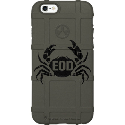 EOD Explosive Ordnance Disposal Crab Badge Logo Custom Printed Case Design for Apple, Samsung, Google & Motorola Phone Models