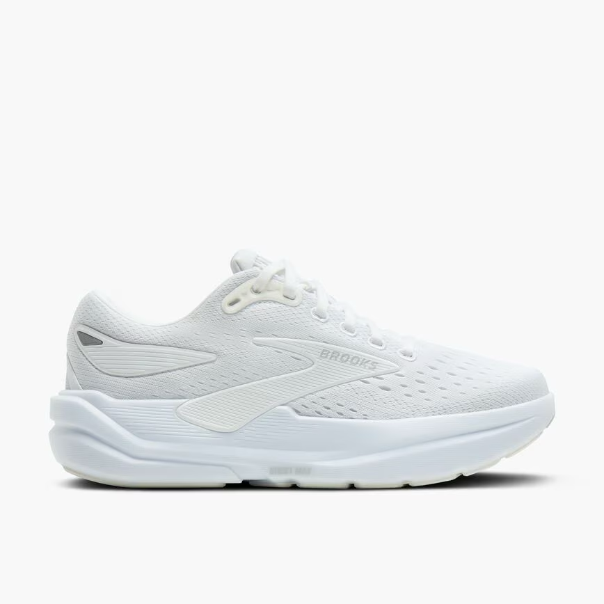 Brooks Women's Ghost Max 3 (Wide) - White/White