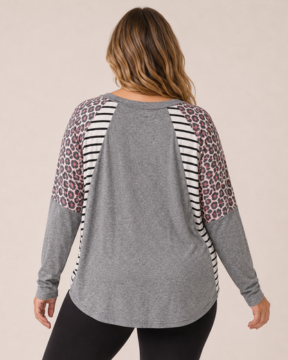 Mixed Muse Oversized Dolman Sleeve Tunic