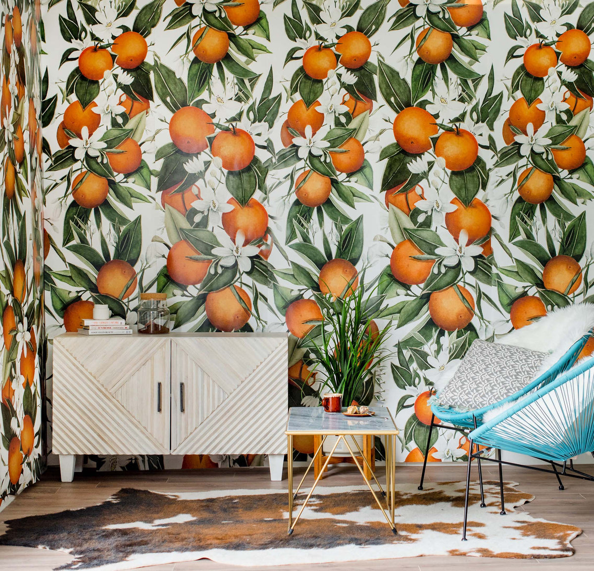 Blooming Citrus Wallpaper