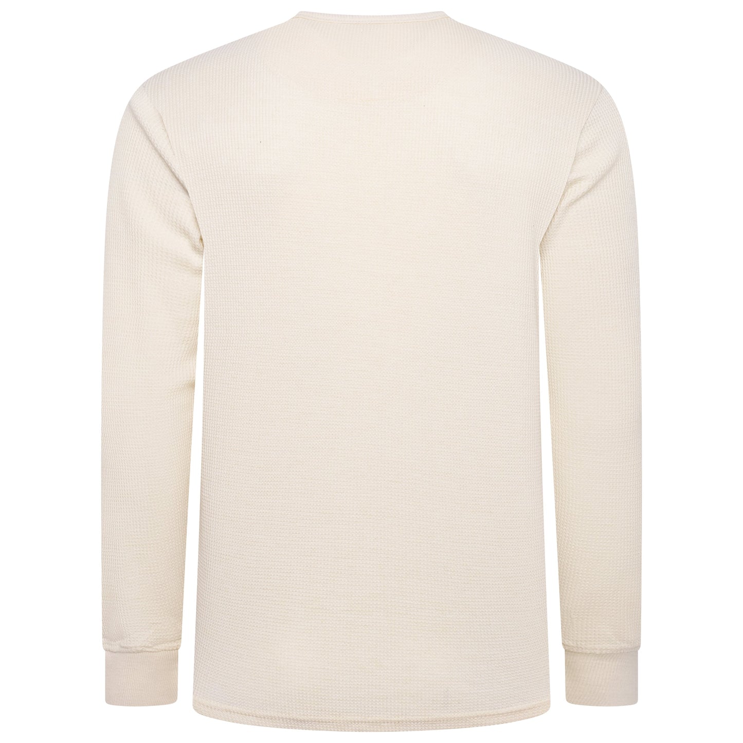 One Brand Crew Neck Waffle Knit T-Shirt