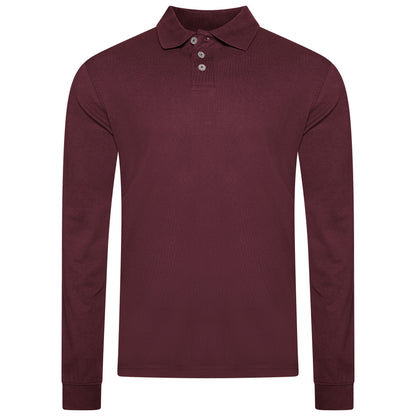 Evryone Long Sleeve Polo Shirt