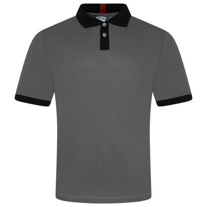 Evryone Contrast Collar Polo Shirt